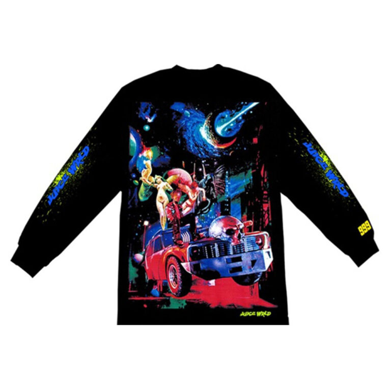 Juice Wrld x Vlone Galaxy Cosmic Long Sleeve