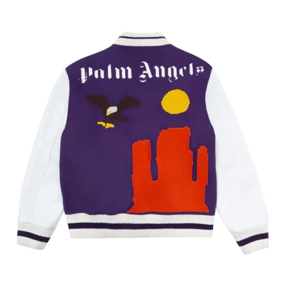 New Folk Varsity Jacket by Palm Angels