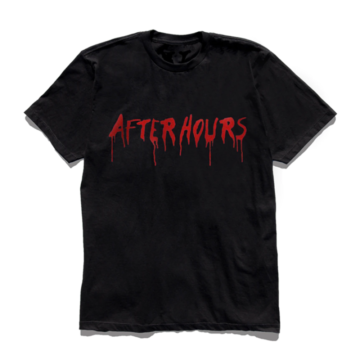 The Weekend x Vlone After Hours Blood Drip T-shirt