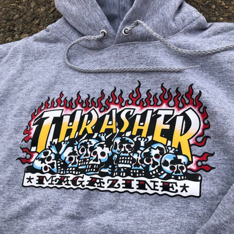 Thrasher Krak Skulls Hoodie