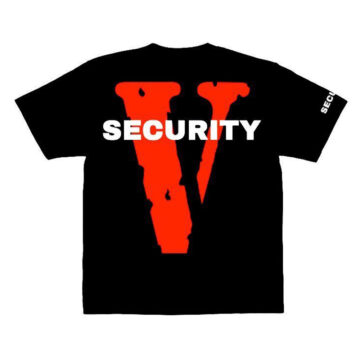 Vlone Black Security T-shirt