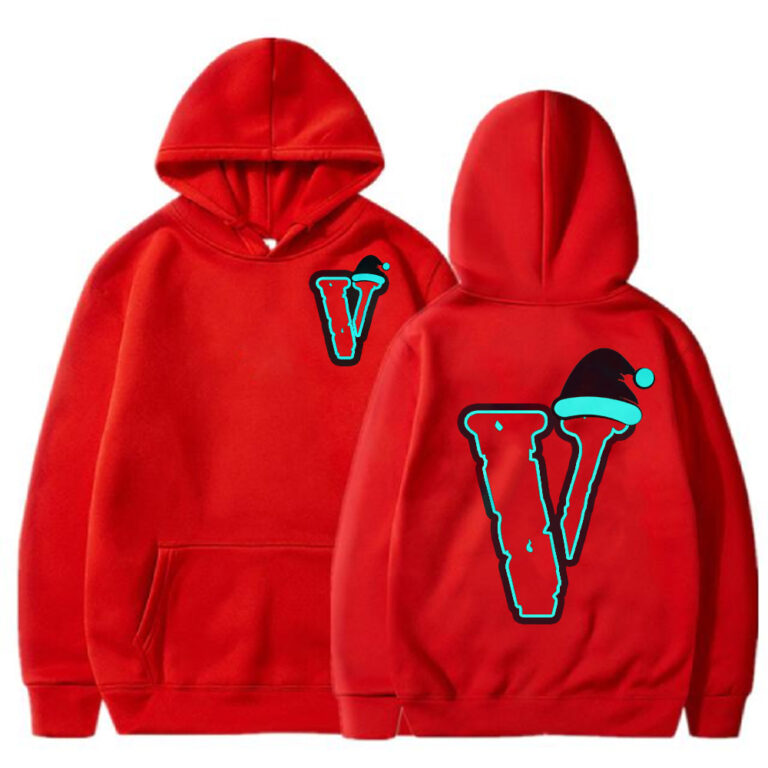 Vlone-Christmas-Special-red-Hoodie