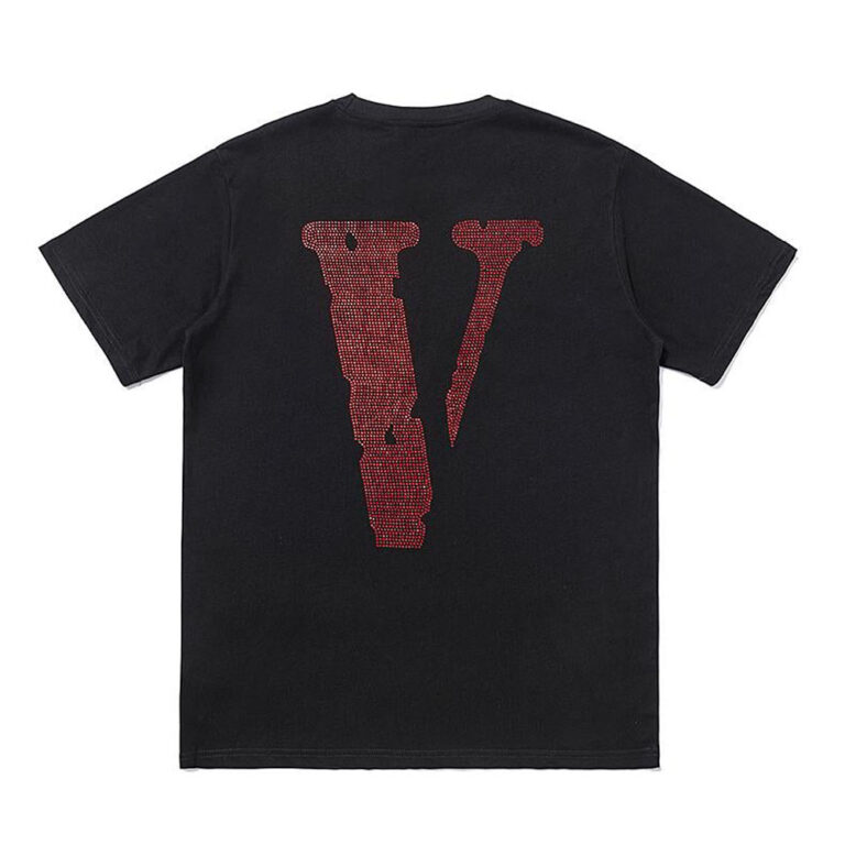 Vlone Diamond Crystal Friends T-shirt