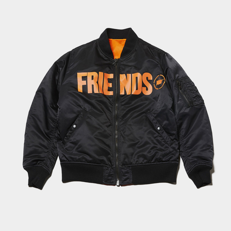 Vlone x Fragment Bomber Jacket - Front