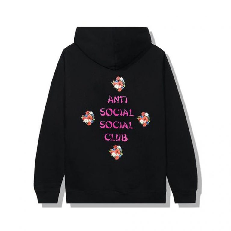 Anti Social Social Club 2 Much of Heaven Hoodie back