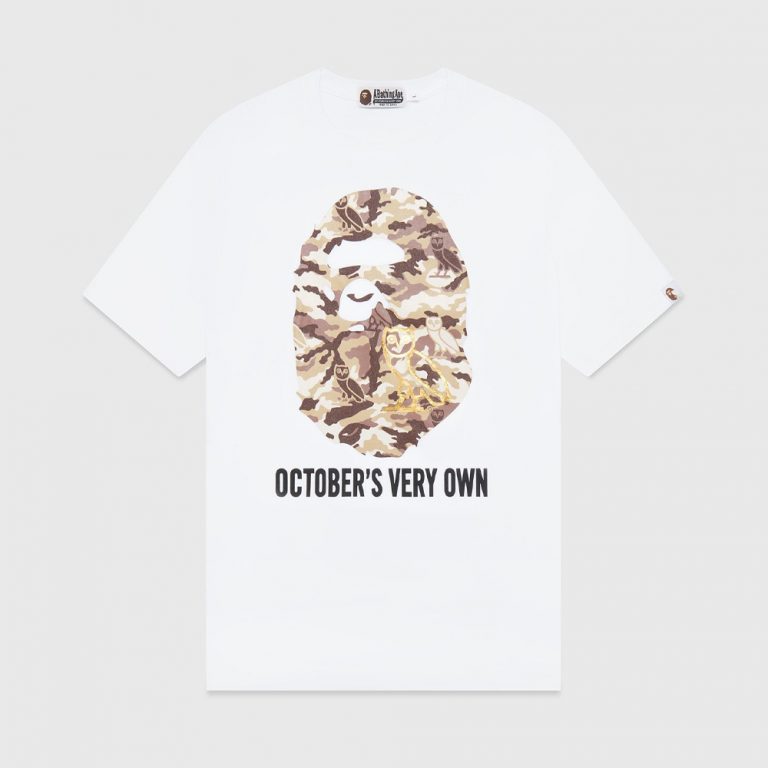 OVO x Bape Ape Head T-Shirt