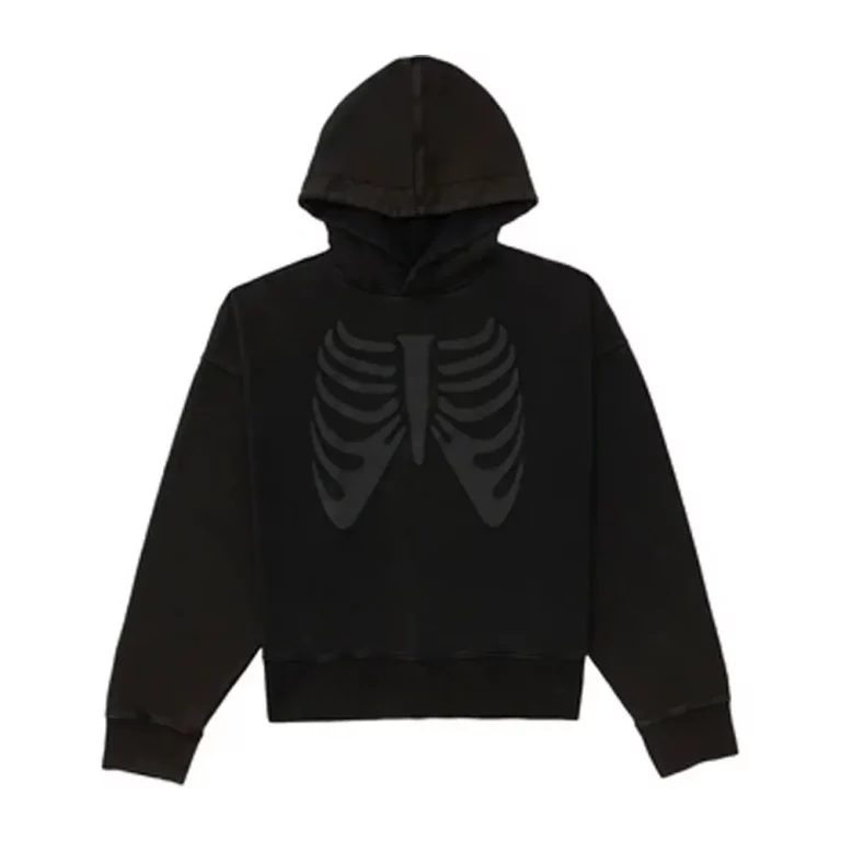 Palm Angels Skeleton Print Hoodie