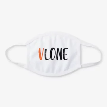Vlone Face Mask - White