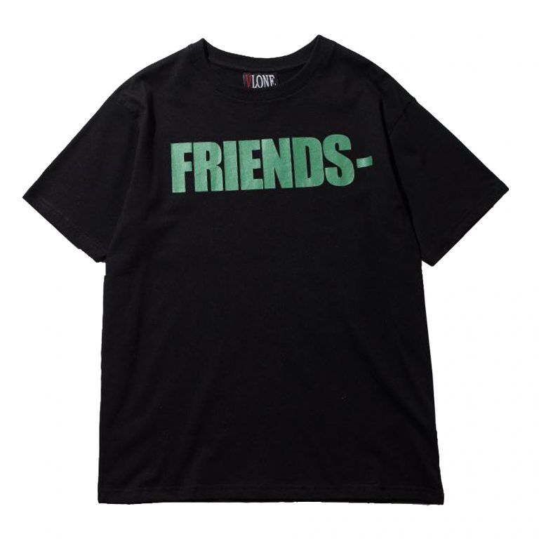 VLONE Friends Snake T-Shirt Black Front