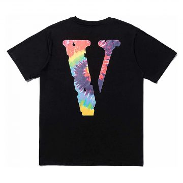 Vlone 21SS Tie Dye Rainbow Friends T-Shirt
