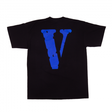 Vlone Blue Logo V T-Shirt