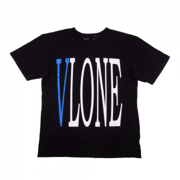 Vlone Blue Logo V T-Shirt Front
