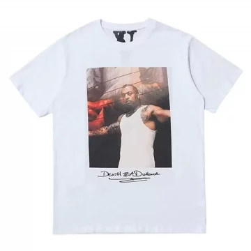 Vlone Death B4 Dishonor Tee Front