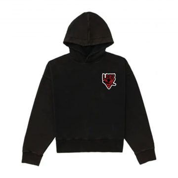 Vlone Text Caravaggio Hoodie Front