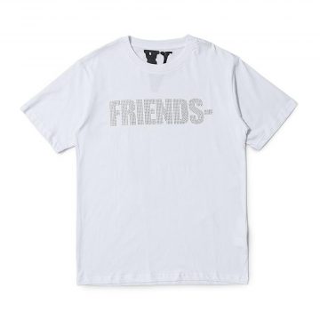 Vlone x Friends Drilling Logo Tee