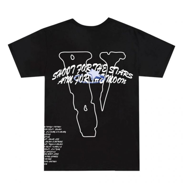 Vlone x Pop Smoke Tracklist Tee