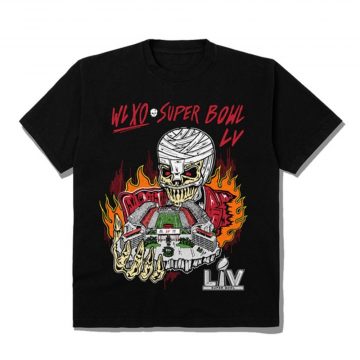 The Weeknd x Warren Lotas XO Super Bowl LV Tee